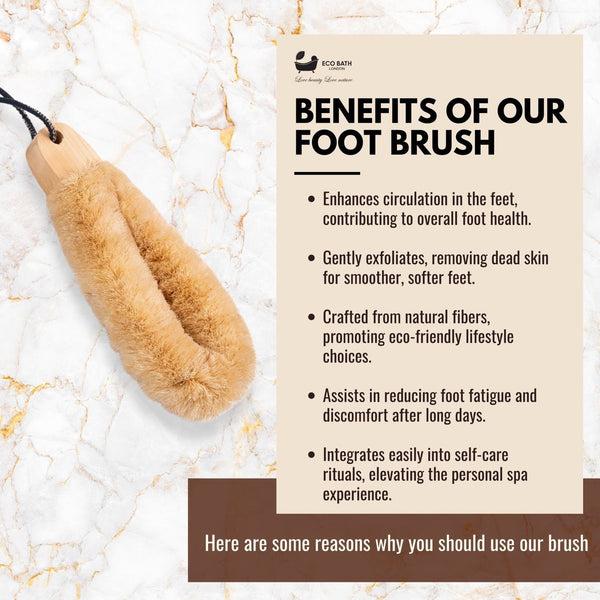 Eco Bath London Japanese SPA Sisal Brush