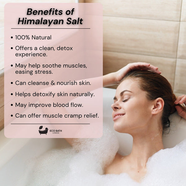 Eco Bath London Eco Bath London Lemongrass Himalayan Bath Salt 300g - Premium Himalayan Salt Infused With Lemongrass & Calendula