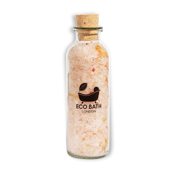 eco bath london Eco Bath London Lemongrass Himalayan Bath Salt 300g - Premium Himalayan Salt Infused with Lemongrass & Calendula