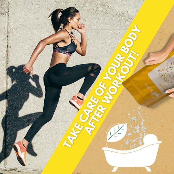 Eco Bath London Eco Bath London Muscle And Joint Epsom Salt Bath Soak - Pouch | 500g & 1000g