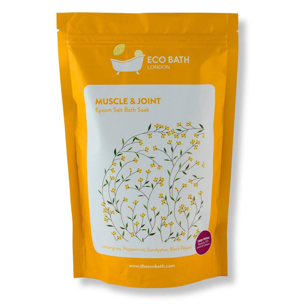 eco bath london Eco Bath London Muscle and Joint Epsom Salt Bath Soak - Pouch | 500g & 1000g