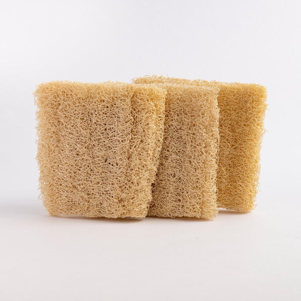 eco bath london Eco Bath London Natural Loofah Dishwashing Sponges - Set of 3
