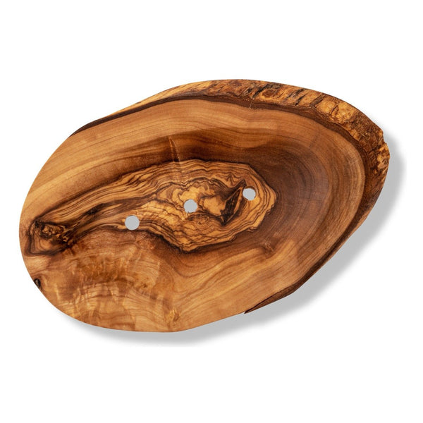 eco bath london Eco Bath London Olive Wood Leaf Soap Dish
