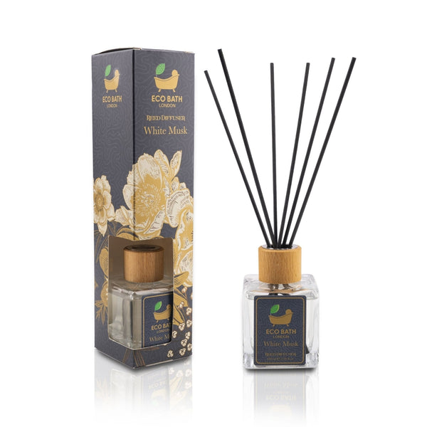 Eco Bath London Eco Bath London Reed Diffuser Collection - Luxurious Home Fragrance Long-Lasting Room Diffusers With Natural Essential Oils 100ml (3.38 Fl.Oz) Multiple Scents Available