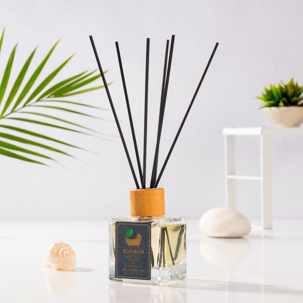 eco bath london Eco Bath London Reed Diffuser Collection - Luxurious Home Fragrance Long-Lasting Room Diffusers with Natural Essential Oils 100ml (3.38 Fl.Oz) Multiple Scents Available