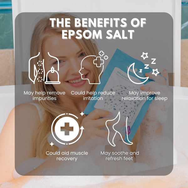 Eco Bath London Eco Bath London Relaxing Epsom Salt Bath Soak - Pouch