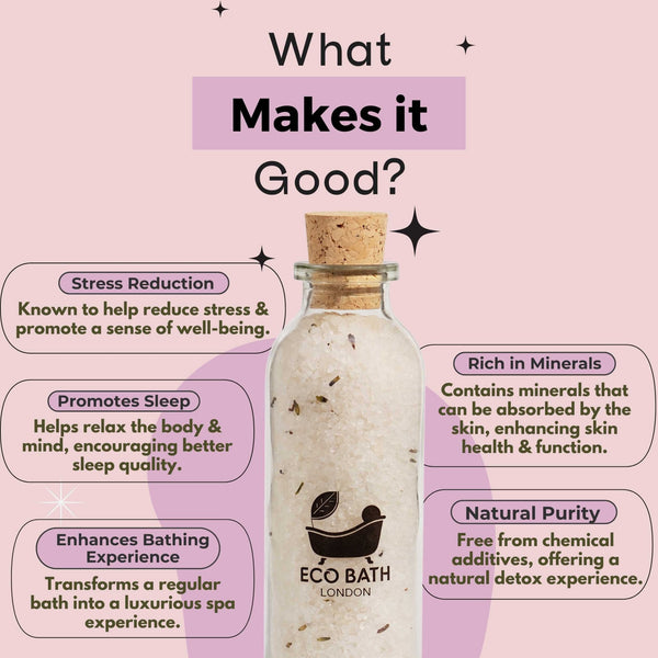 Eco Bath London Eco Bath London Stress Relief Dead Sea Salt (300g)