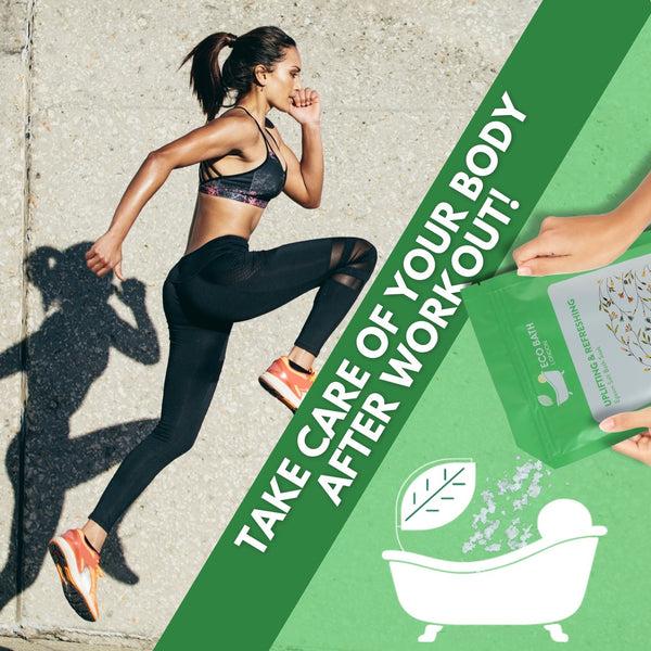 Eco Bath London Eco Bath London Uplifting And Refreshing Epsom Salt Bath Soak Pouch | 500g & 1000g