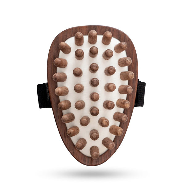eco bath london Eco Bath London Walnut Wood Cellulite Hand Brush - Luxurious Cellulite Treatment Brush