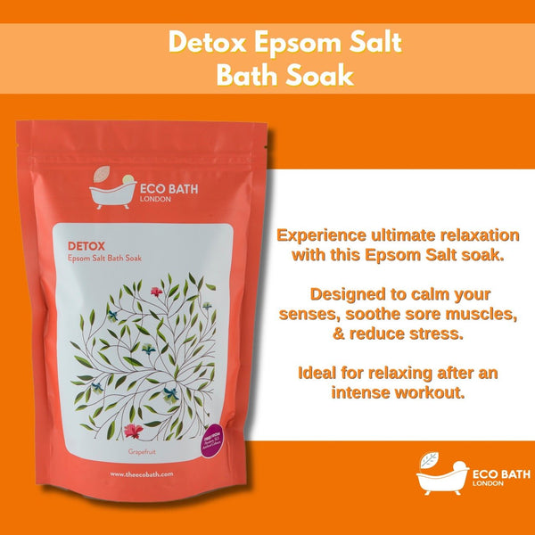 Eco Bath London Eco Bath LondonDetox Epsom Salt Bath Soak - Pouch | 500g & 1000g