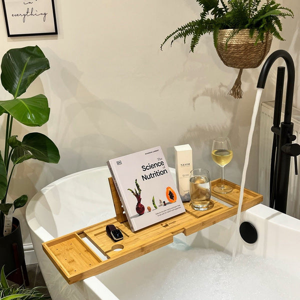 eco bath london Luxury Eco-Friendly Bamboo Bath Tray