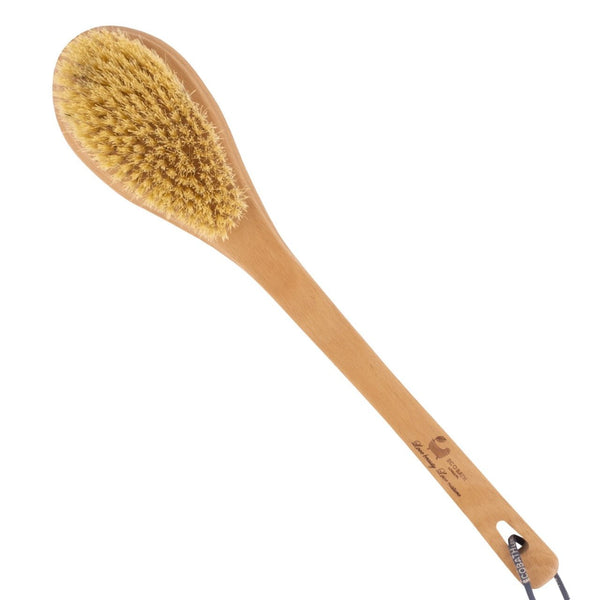 eco bath london Natural Sisal or Bristle Body Brush for Dry Brushing and Showers
