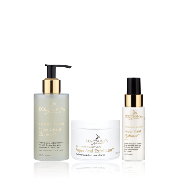 eco by sonya 3 Step Skincare System With Acai Exfoliator