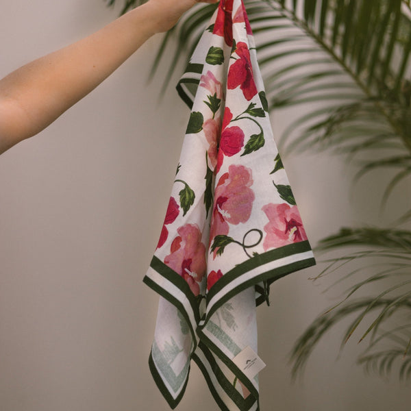 Eco By Sonya Hibiscus Tea Towels