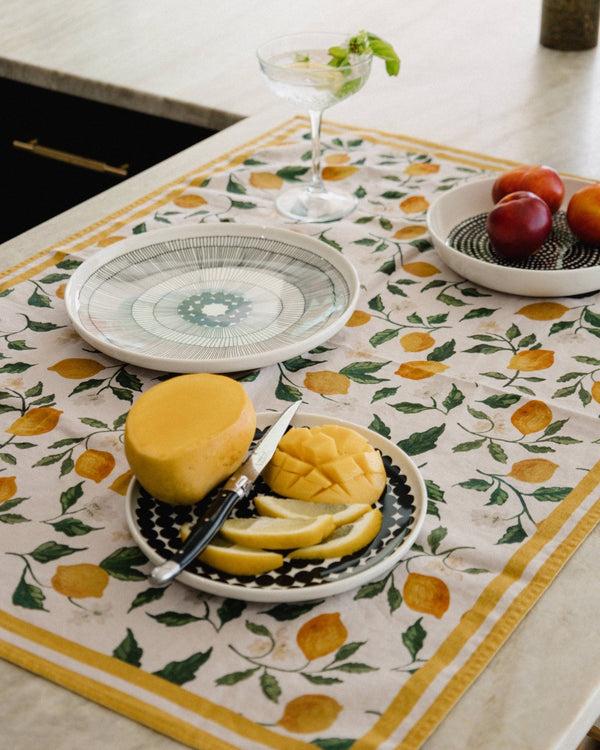 Eco By Sonya Sophia's Limone Tea Towels