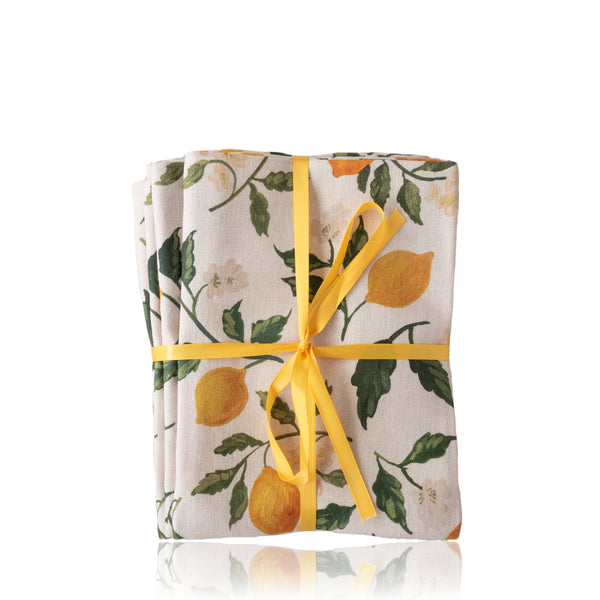 eco by sonya Sophia's Limone Tea Towels