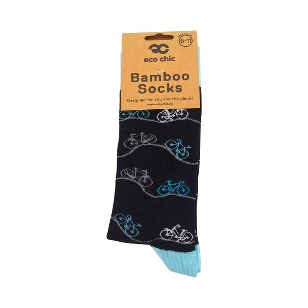 Eco Chic Eco Chic Eco-Friendly Bamboo Socks Bike