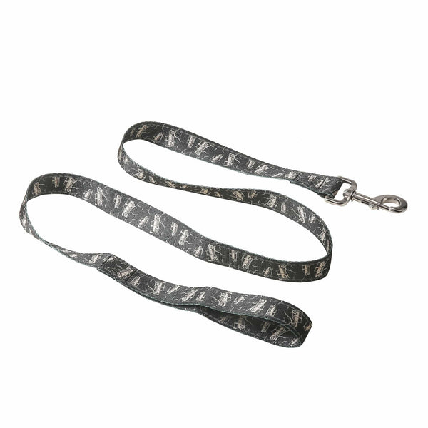 eco chic Eco Chic Recycled Dog Lead - 4x4 Black