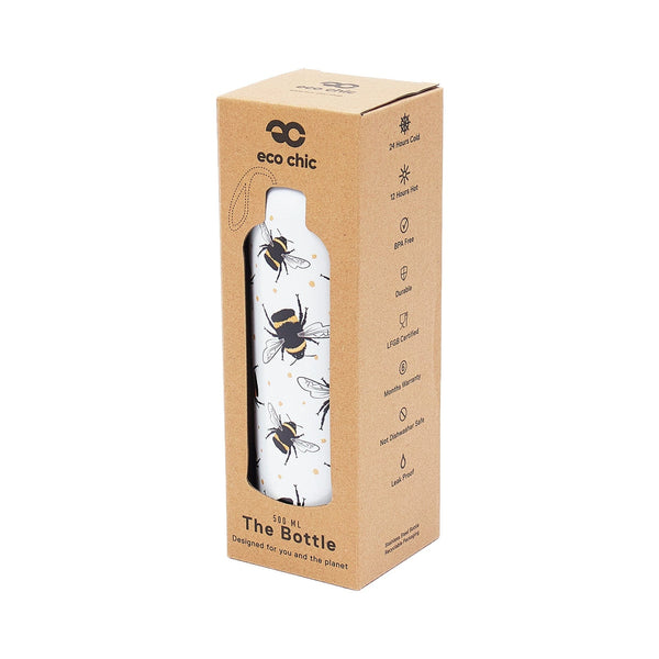 Eco Chic Eco Chic Thermal Bottle Bumble Bees