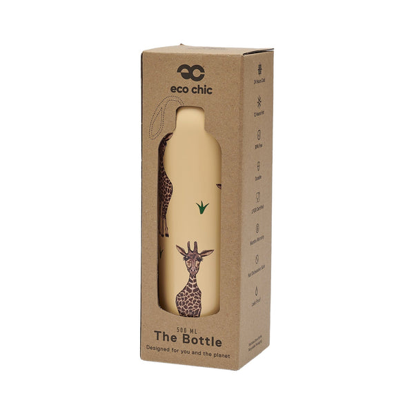 Eco Chic Eco Chic Thermal Bottle Giraffes