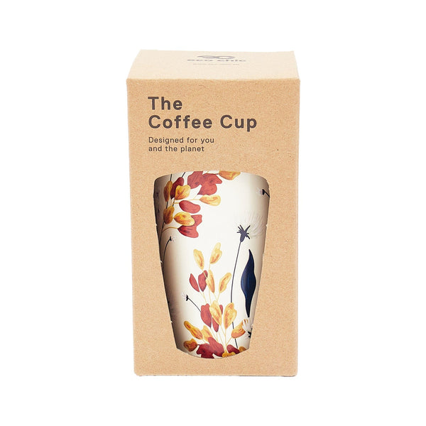 Eco Chic Eco Chic Thermal Coffee Cup Flowers