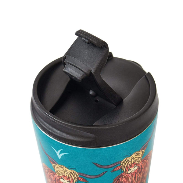 Eco Chic Eco Chic Thermal Coffee Cup Highland Cow