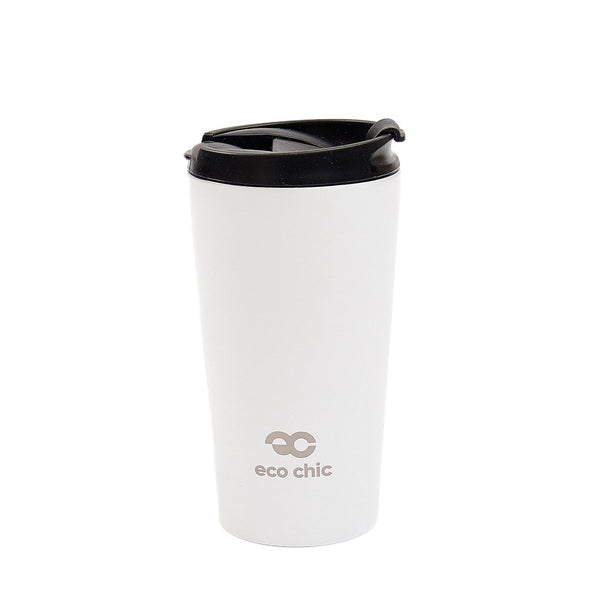 eco chic Eco Chic Thermal Coffee Cup White