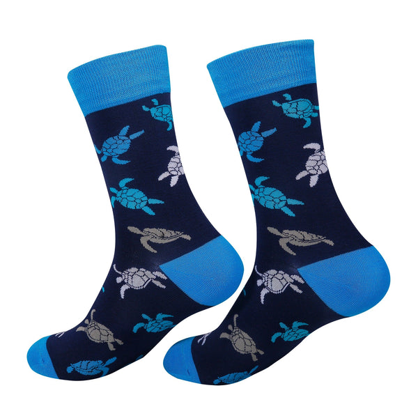 eco chic Eco Chic Eco-Friendly Bamboo Socks Sea Turtles