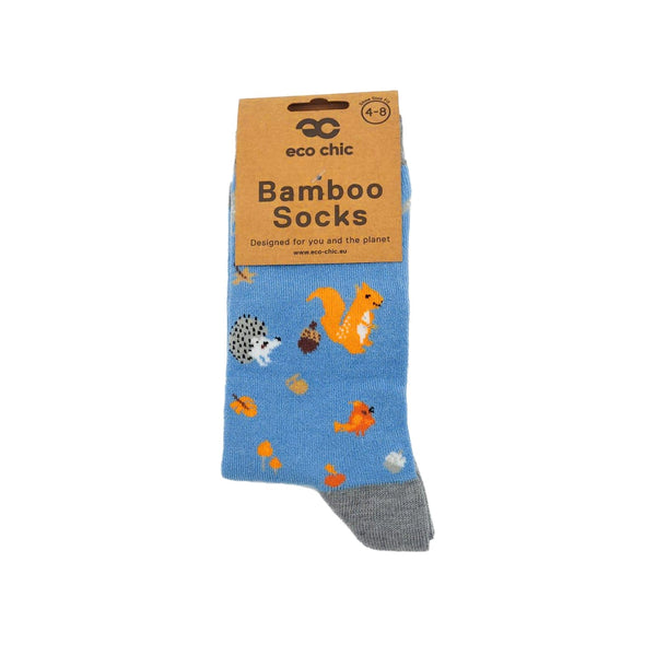 Eco Chic Eco Chic Eco-Friendly Bamboo Socks Woodland