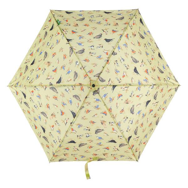 Eco Chic Eco Chic Foldable Mini Umbrella Wild Birds