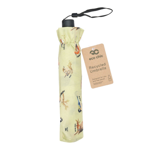 Eco Chic Eco Chic Foldable Mini Umbrella Wild Birds