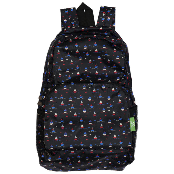 eco chic Eco Chic Lightweight Foldable Backpack Yachts