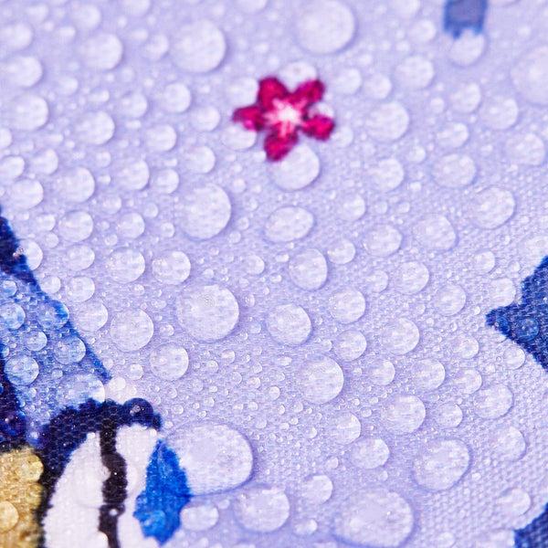 Eco Chic Eco Chic Lightweight Foldable Lunch Bag Blue Tits