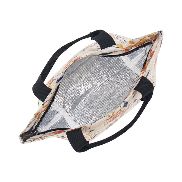 Eco Chic Eco Chic Lightweight Foldable Lunch Bag Flowers