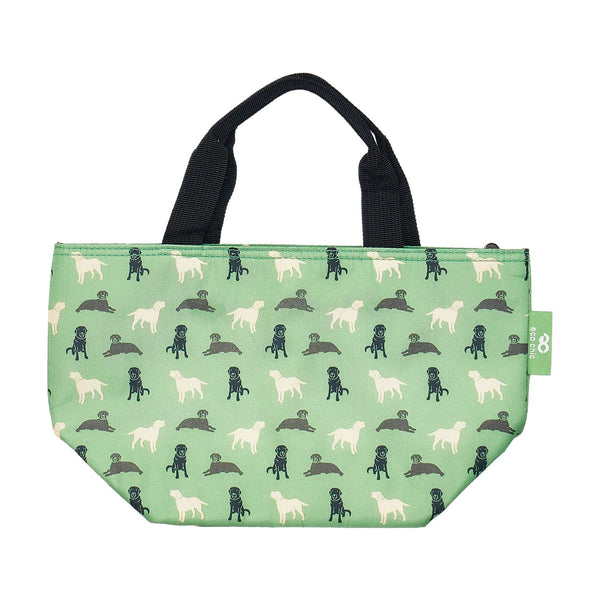 Eco Chic Eco Chic Lightweight Foldable Lunch Bag Labradors