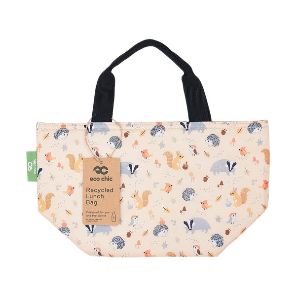 eco chic Eco Chic Lightweight Foldable Lunch Bag Woodland