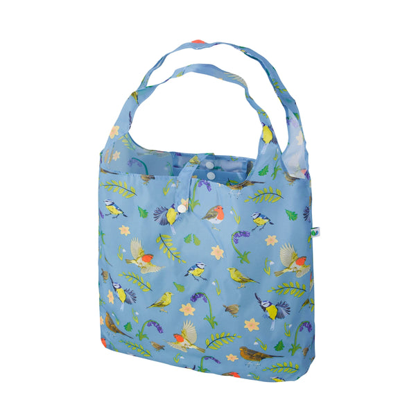 eco chic Eco Chic Lightweight Foldable Reusable Shopping Bag RSPB Birds