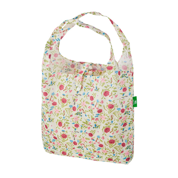 eco chic Eco Chic Lightweight Foldable Reusable Shopping Bag Floral