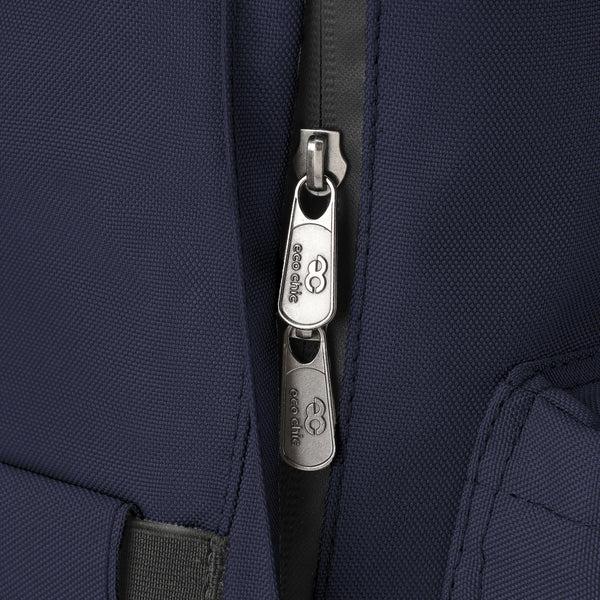Eco Chic Eco Chic Recycled Canvas Top Handle Backpack - Navy