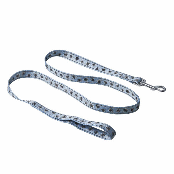eco chic Eco Chic Recycled Dog Lead - Bumble Bees Blue