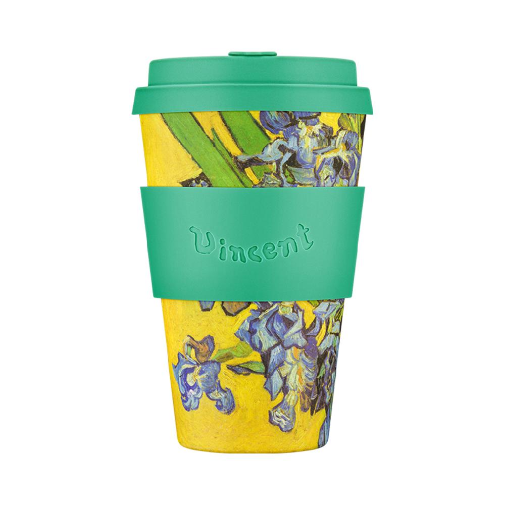 ecoffee cup Irises