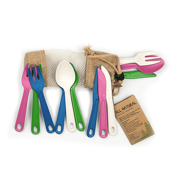 Ecosoulife All Natural Cutlery Cluster