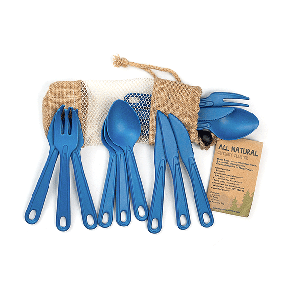 Ecosoulife All Natural Cutlery Cluster