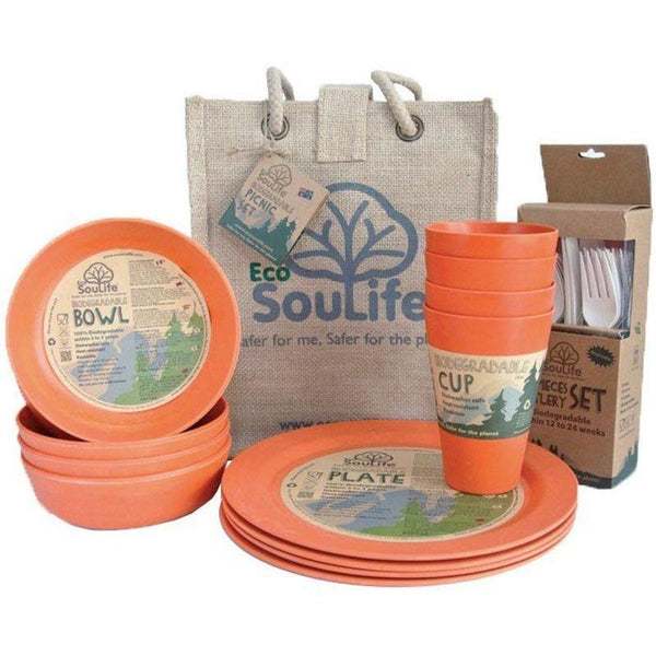 Ecosoulife All Natural Family Picnic Set