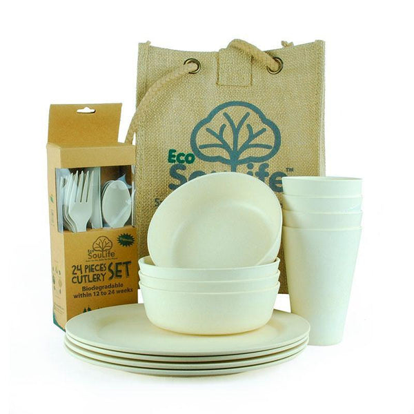 Ecosoulife All Natural Family Picnic Set