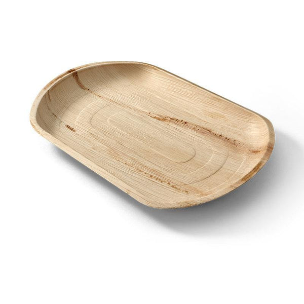 Ecosoulife Areca Nut Leaf Medium Serving Trays 3PC