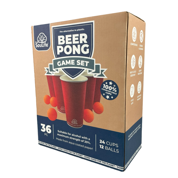 ecosoulife Eco Beer Pong Set 36PC