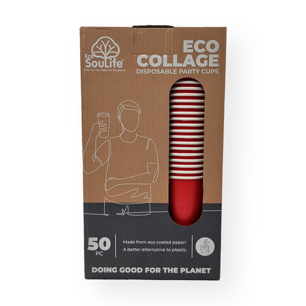 Ecosoulife Eco College Party Cups 50PC