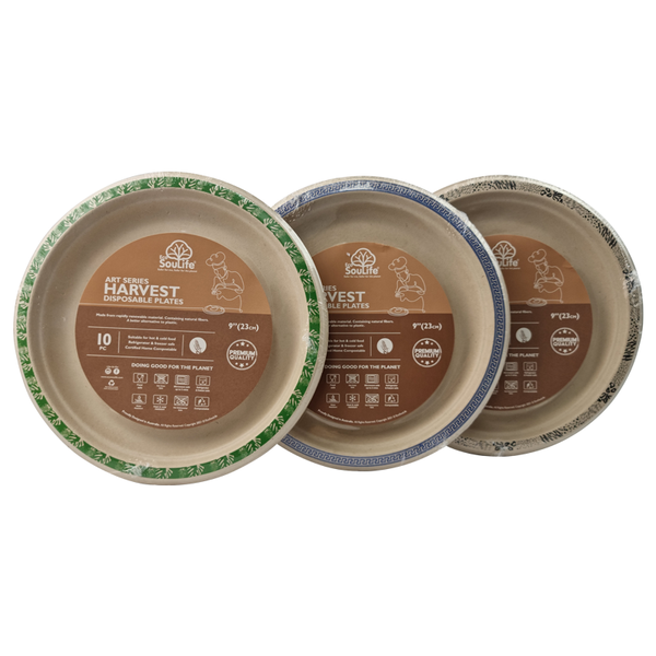 Ecosoulife Harvest Art Series Main Plate 10PC