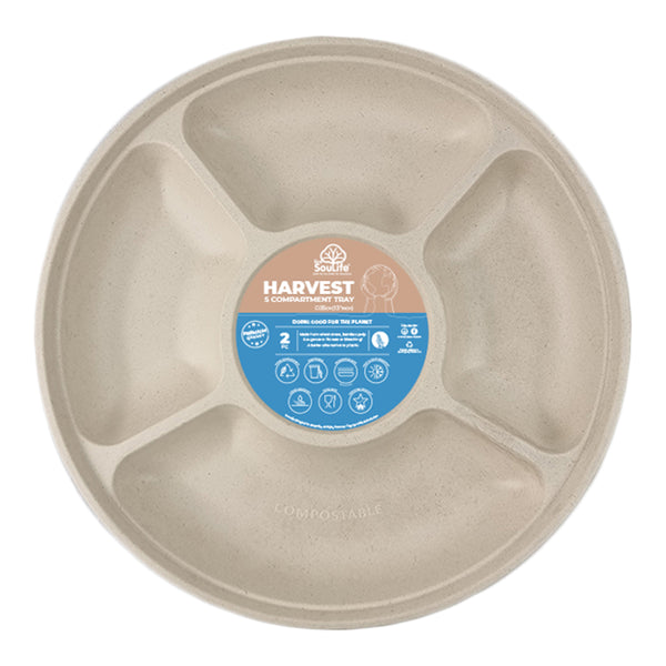 ecosoulife Harvest Compartment Tray 2PC